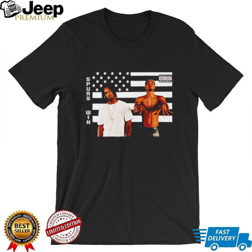 Wemby And Castle Stankonia Parody Spurs Win Shirt