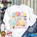 Peanuts Gang God Is Good All The Time Easter Eggs T Shirt