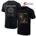 A Day To Remember Silence destroy the cornerstone tear out the heart graphic shirt