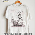 Vintage Comic Style Pin Up Maid Dominatrix Pink Graphic T shirt