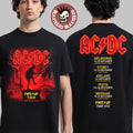 ACDC PWR Up Tour Australia 2025 City Dates Online Exclusive T-Shirt