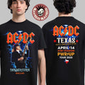 ACDC Thunderstruck Dallas PWR Up Tour North America 2025 Texas At AT And T Stadium On April 14 2025 Ain’t A Bad Place To Be Two Sided Unisex T-Shirt