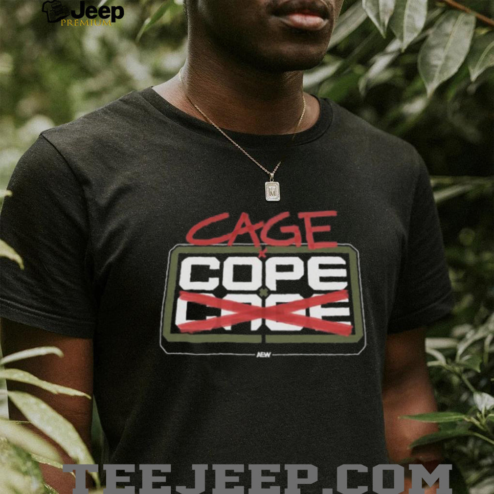 AEW Adam Copeland vs Christian Cage “Cope Cage” Wrestling T Shirt