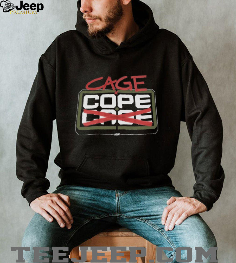 AEW Adam Copeland vs Christian Cage “Cope Cage” Wrestling T Shirt