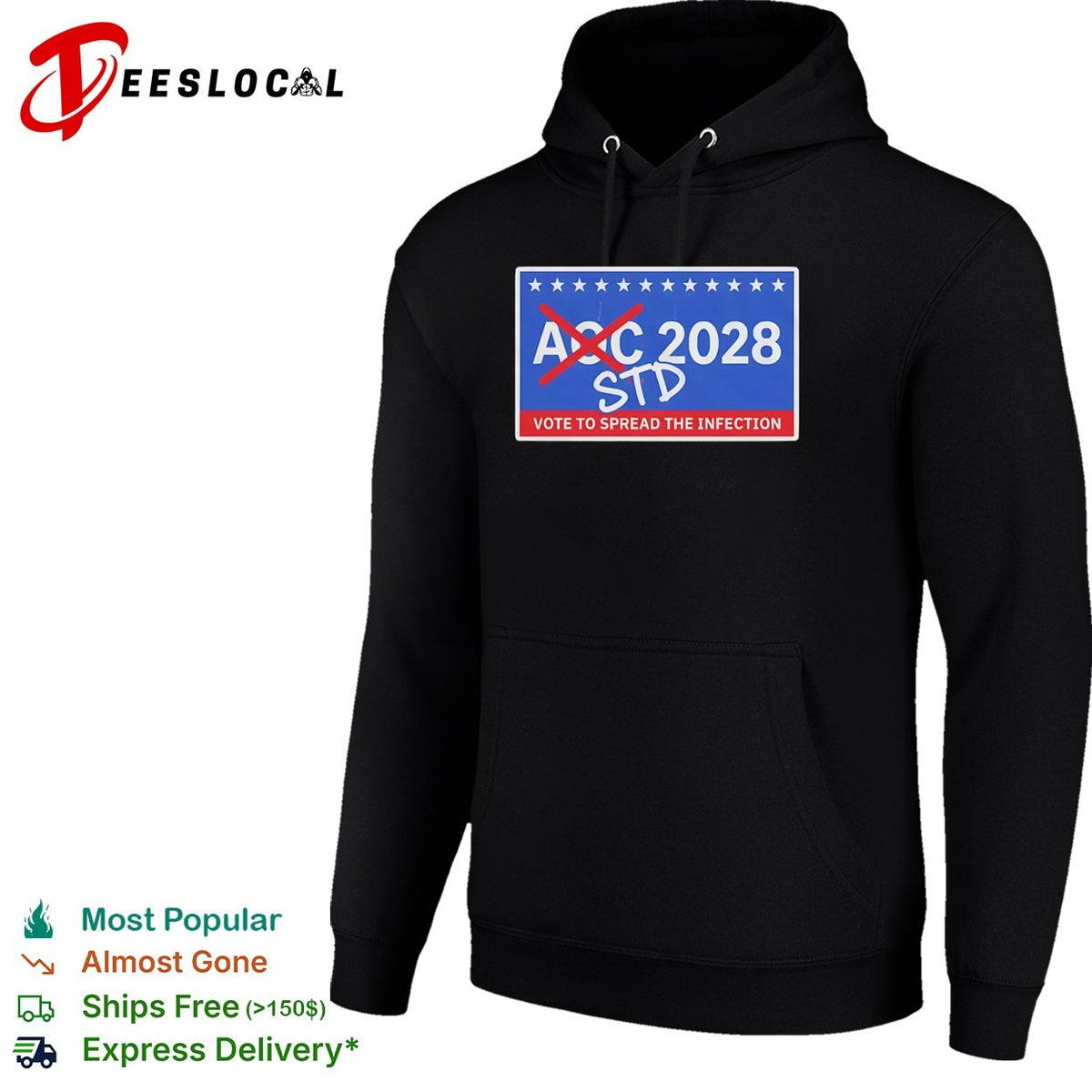 AOC 2028 STD Vote to spread the infection shirt