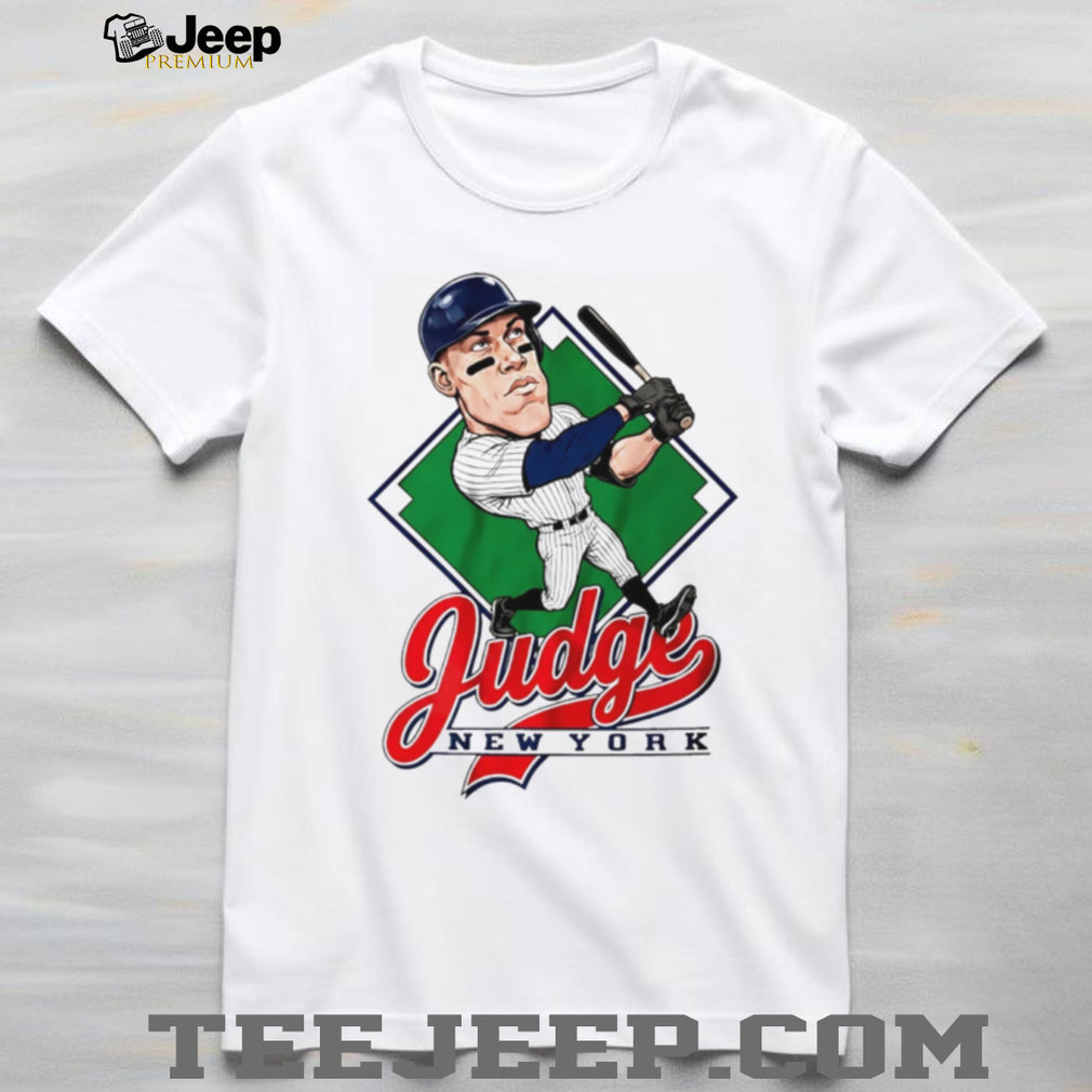 Aaron Judge New York Yankees Baseball Player Caricature T Shirt