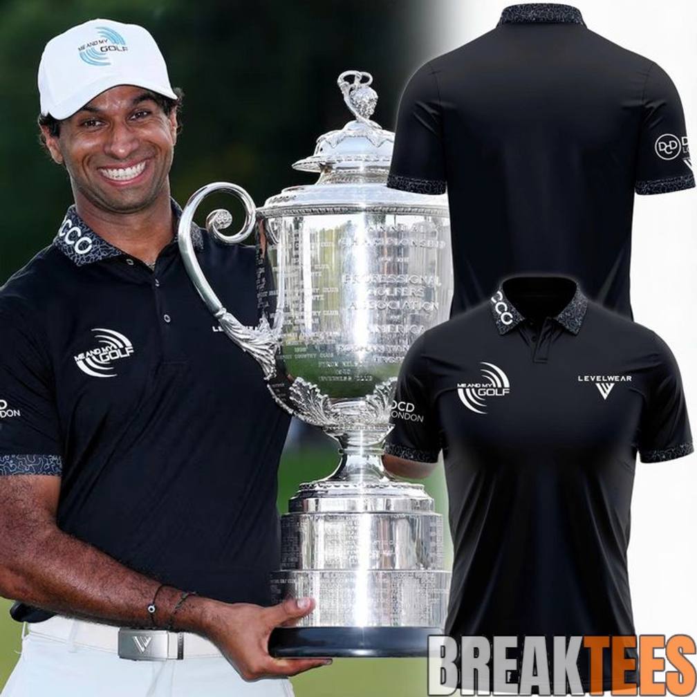 Aaron Rai PGA Championship 2026 Winner Golf Polo Shirt