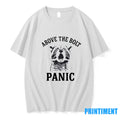 Above The Bolt Panic Raccoon Tshirts Sweater Hoodie