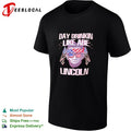 Abraham Lincoln Day Drinkin Like Abe Lincoln American Flag USA shirt