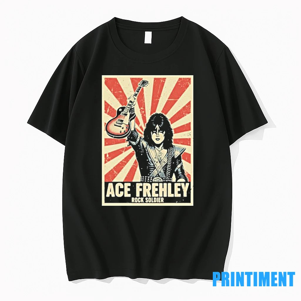 Ace Frehley Rock Soldier Rip Tshirts Sweater