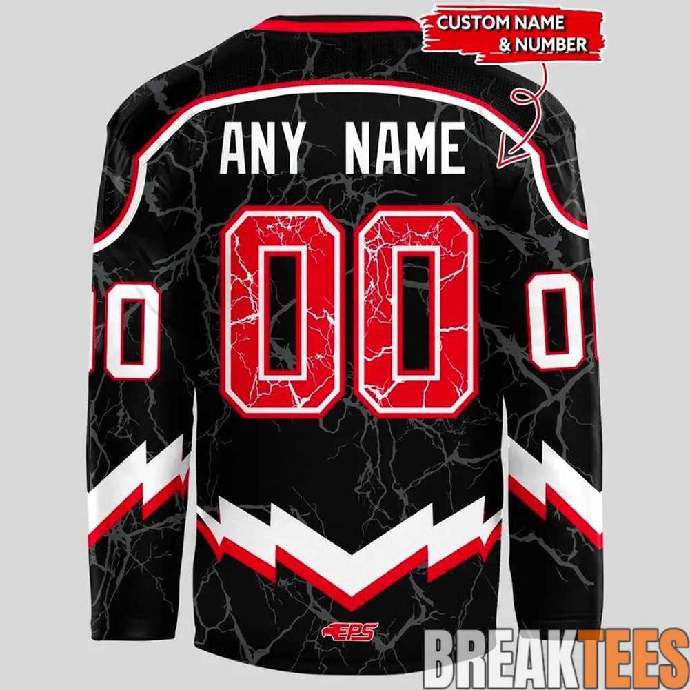 Adirondack Thunder Lightning Storm 2026 Hockey Jersey