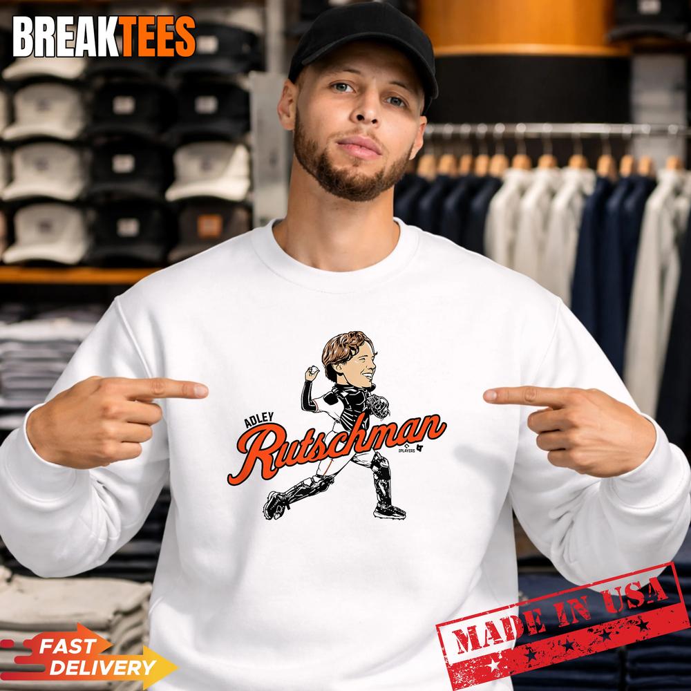 Adley Rutschman Baltimore Baseball Signature Caricature Shirt