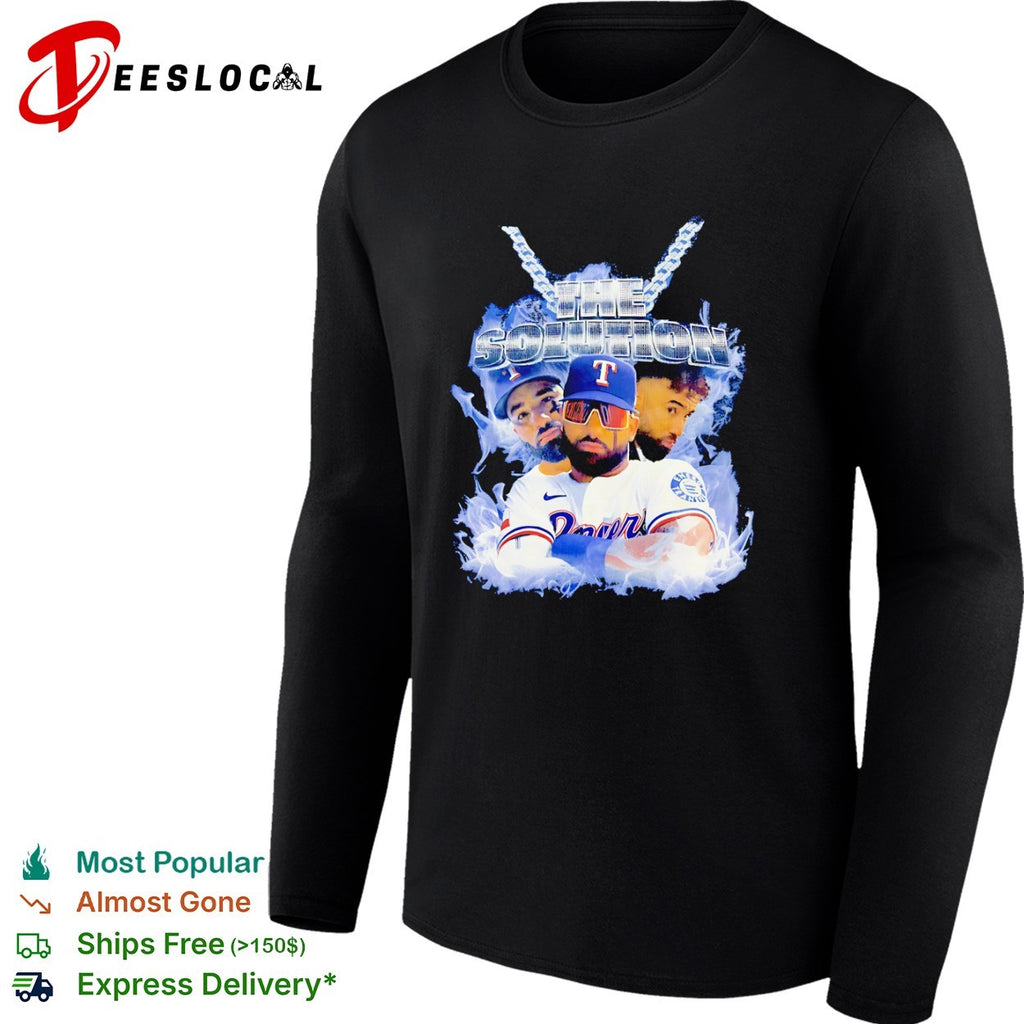 Adolis Garcia Texas Rangers The Solution MLB Baseball Player shirt
