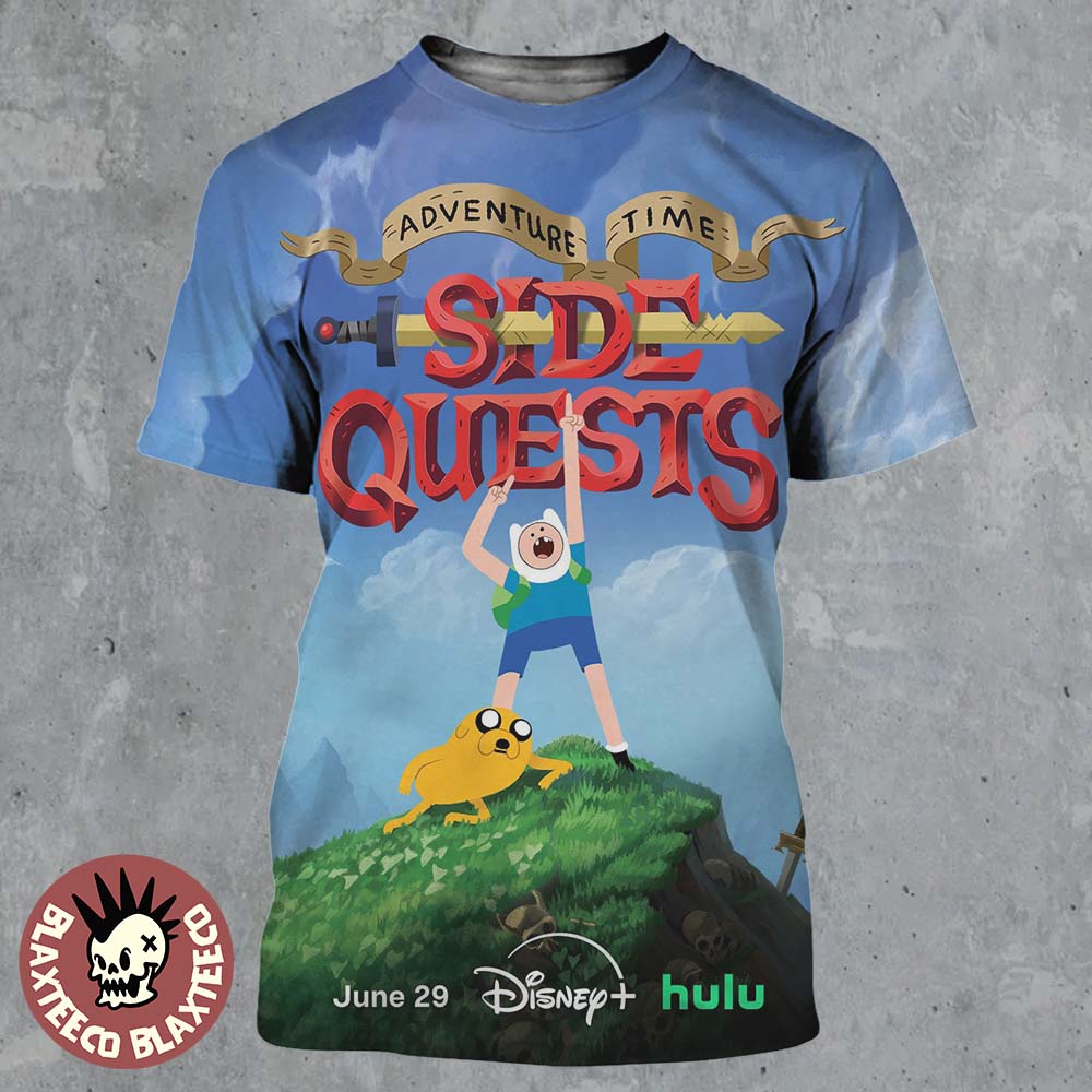 Adventure Time Side Quests Series Poster All Over Print Shirt