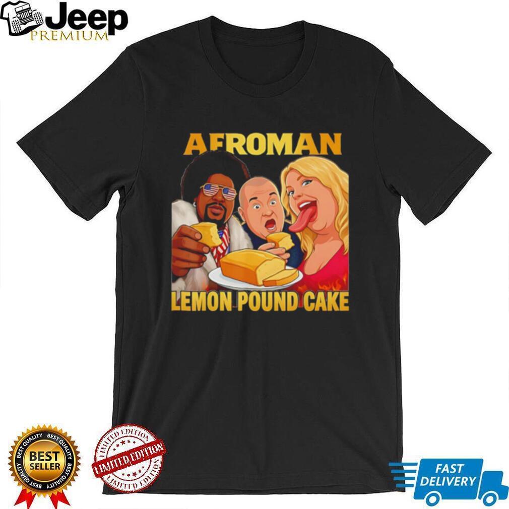 Afroman Lemon Pound Cake Music Video Cartoon T shirt