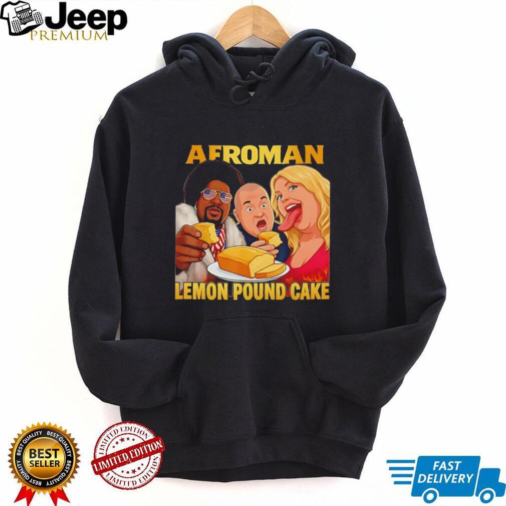 Afroman Lemon Pound Cake Music Video Cartoon T shirt