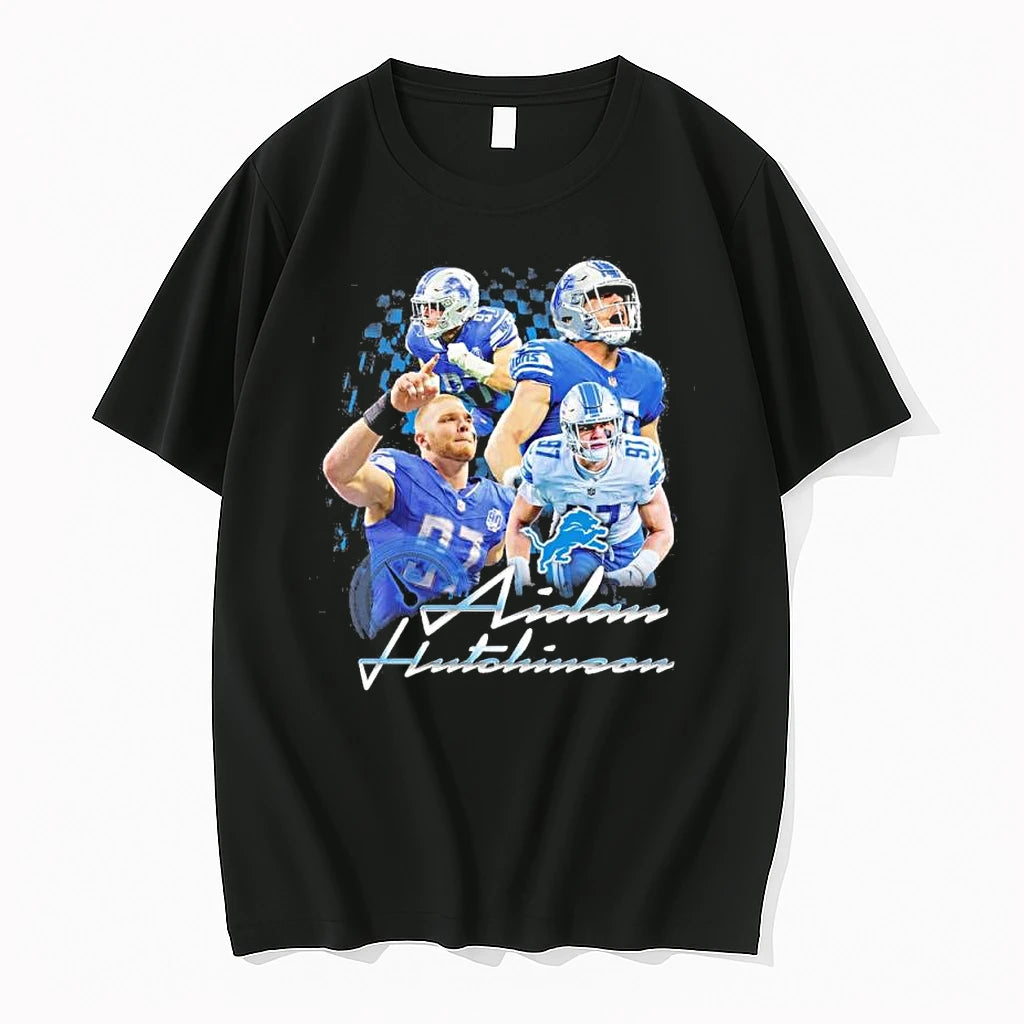Aidan Hutchinson Detroit Lions Notorious Vintage Tshirts Sweater Hoodie
