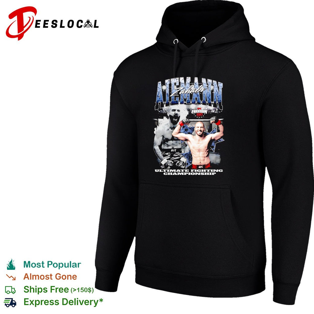 Aiemann Zahabi UFC Freedom 250 Ultimate Fighting Championship poster shirt