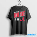 Alabama Crimson Tide Vs Tennessee Volunteers 2025 Score Tshirts Sweater