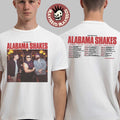 Alabama Shakes USA 2026 Spring Tour Schedule Dates Two Sided T-Shirt