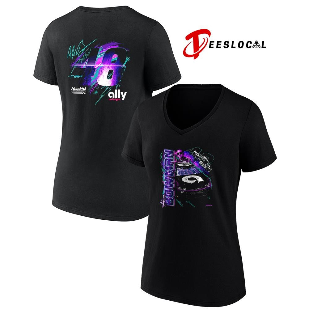 Alex Bowman Ally Flash do it right car racing signature shirt