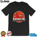 Allegheny Hogs Mascot Logo Sports Team Graphic T Shirt