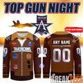 Allen Americans 2026 Top Gun Night Custom Hockey Jersey