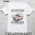 Ambulance Driver Old Man in His Sixties EMT Paramedic T Shirt