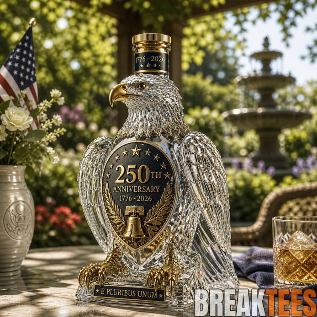 American Eagle 250th Anniversary Commemorative Bottle