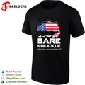 American flag fist bare knuckle fighting championship shirt