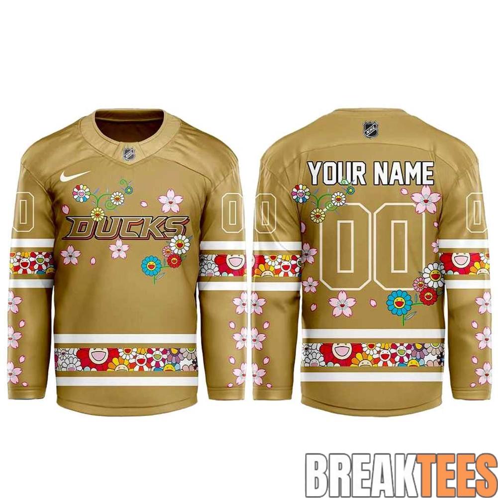 Anaheim Ducks x Takashi Murakami Hockey Jersey