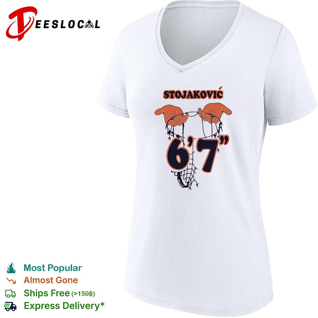 Andrej Stojakovic 6 7 Illinois Fighting Illini basketball shirt