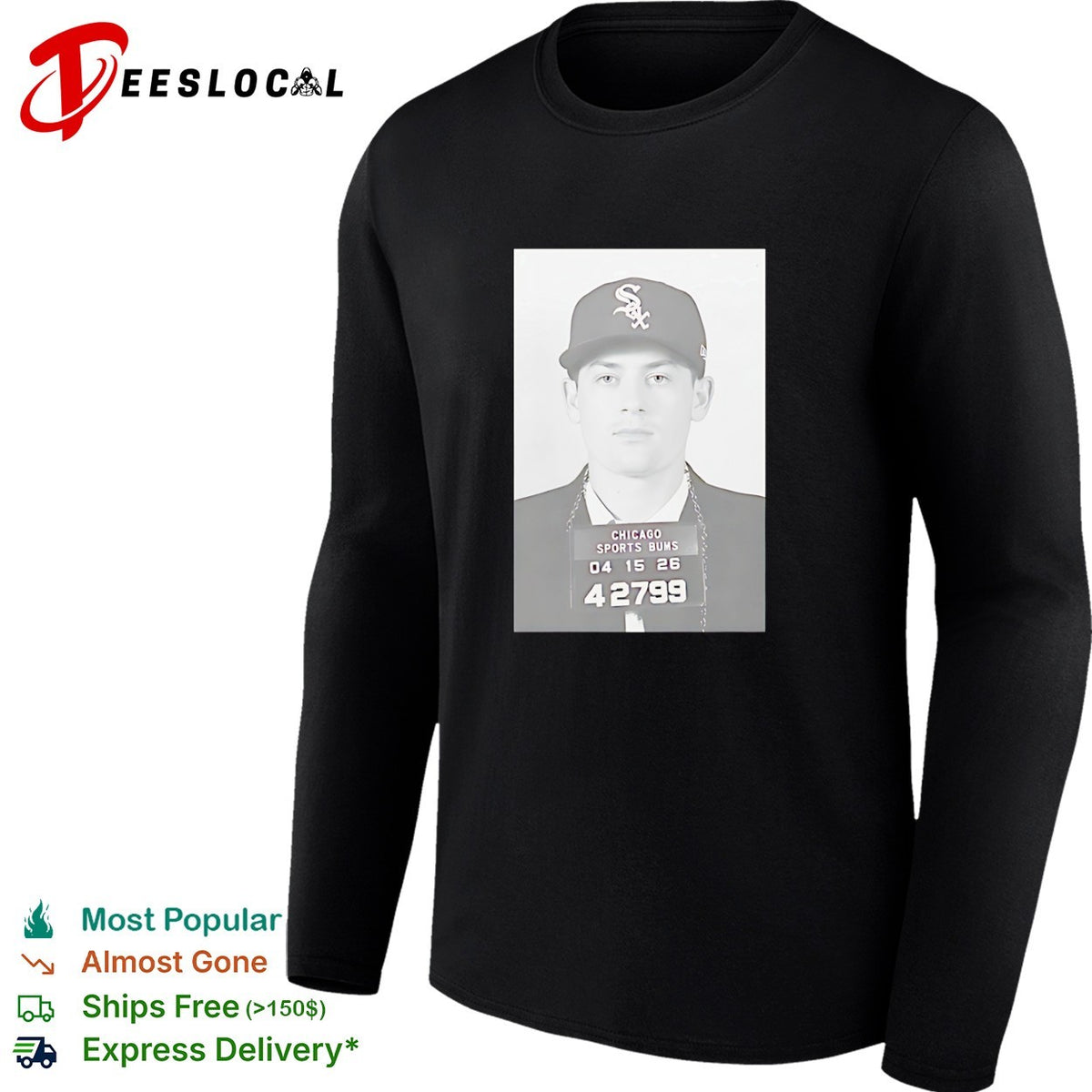 Andrew Benintendi Chicago White Sox MLB Mugshot Shirt