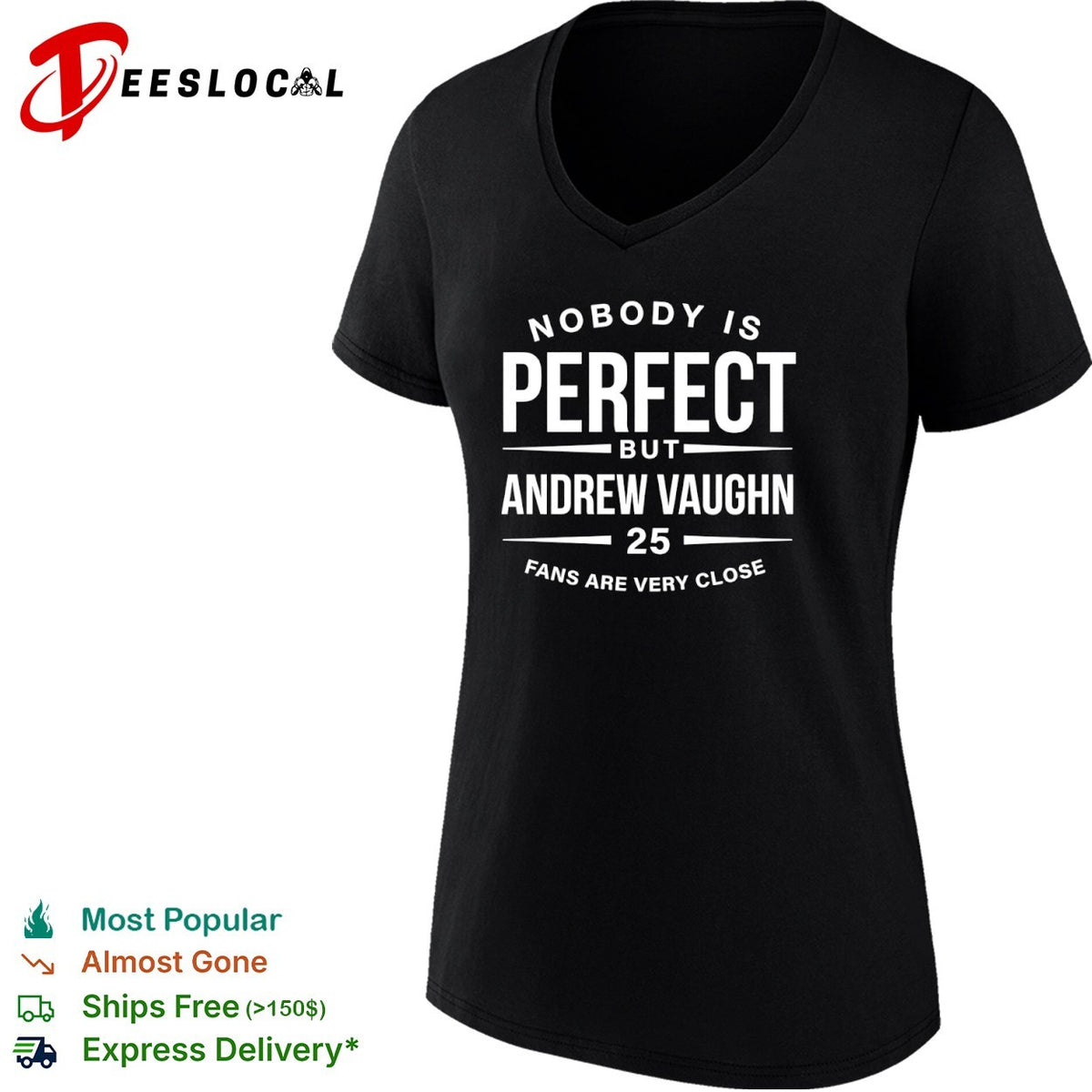 Andrew Vaughn Chicago White Sox MLB Nobody is perfect but Andrew Vaughn shirt