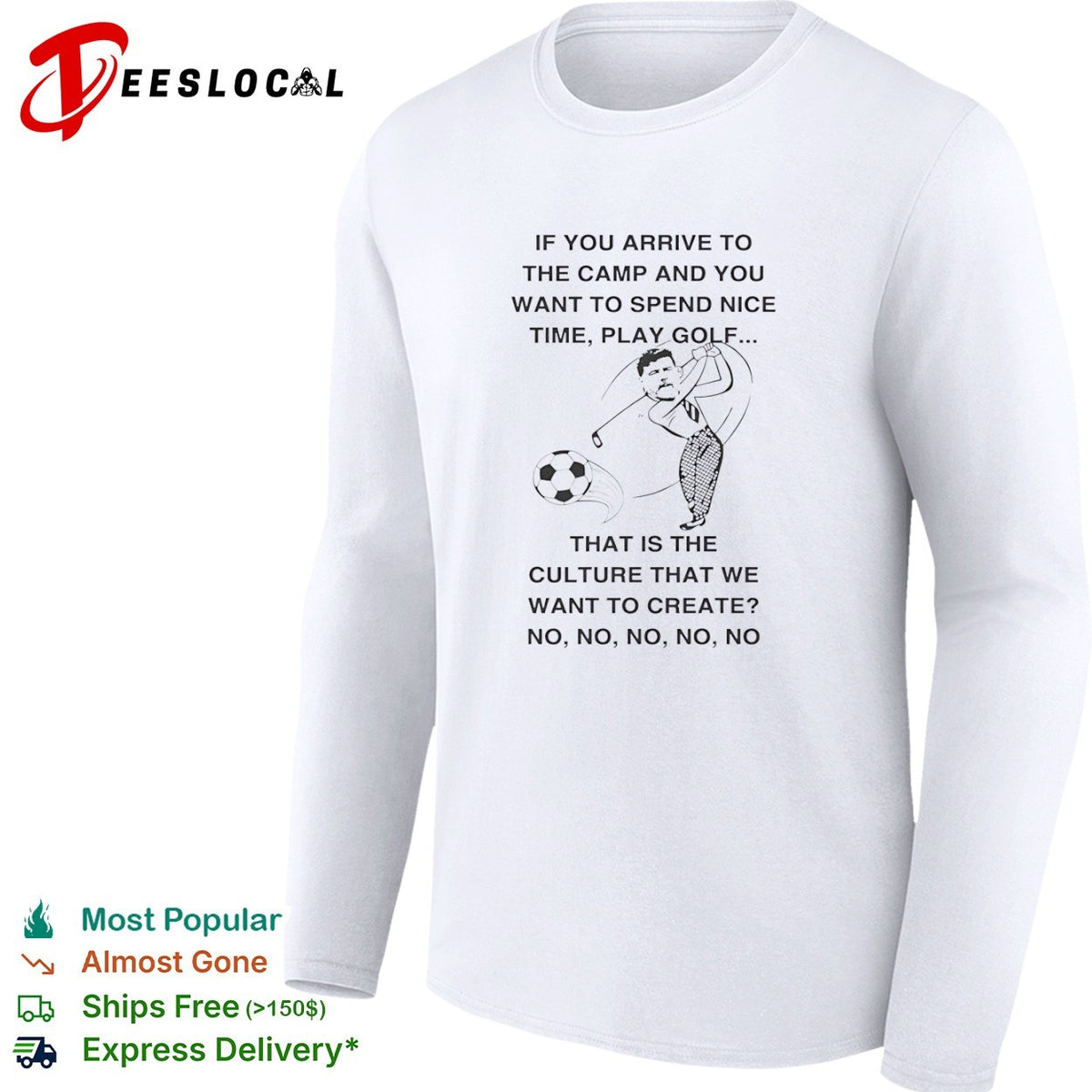 Ange Postecoglou Tottenham Hotspur play golf that is the culture we want to create shirt