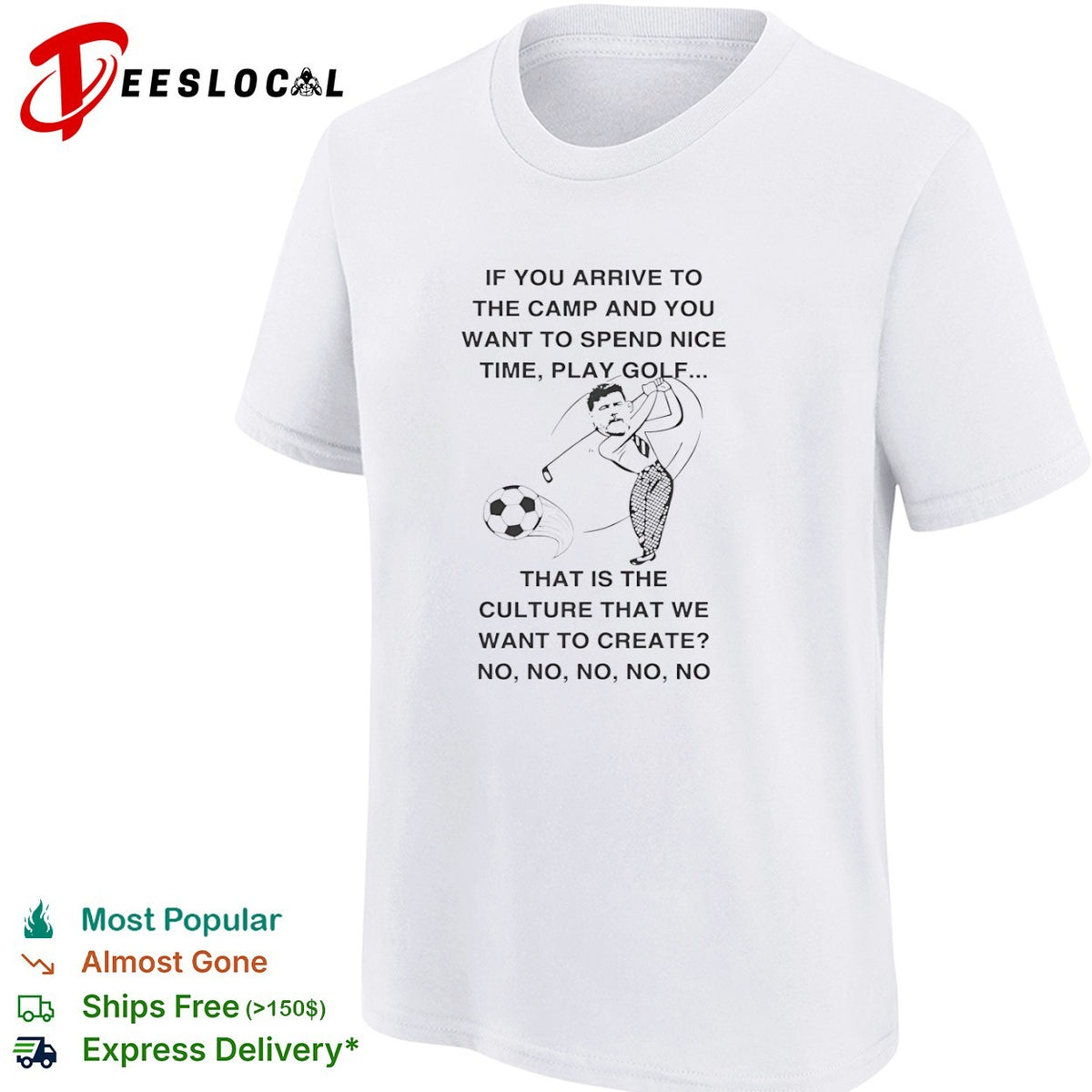 Ange Postecoglou Tottenham Hotspur play golf that is the culture we want to create shirt