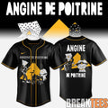 Angine de Poitrine Exclusive Baseball Jersey