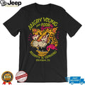 Angry Young and Poor Leopard Punk Record Shop T Shirt (1)