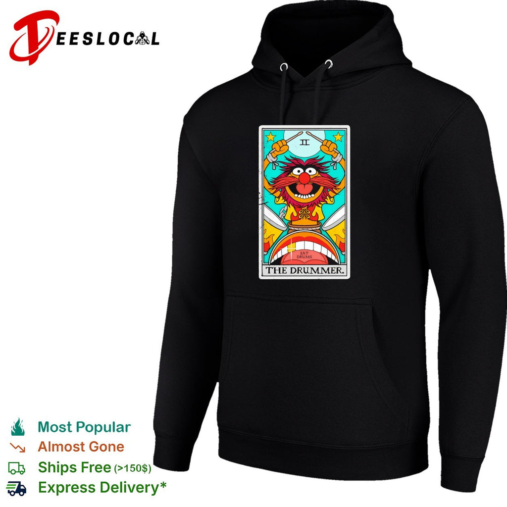 Animal The Muppets The Drummer Eat Drums tarot card shirt