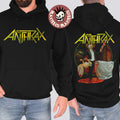 Anthrax Cursum Perficio Album Cover Two Sided Hoodie