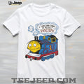 Anti Fascist Thomas Train Parody Funny Political Graphic T Shirt