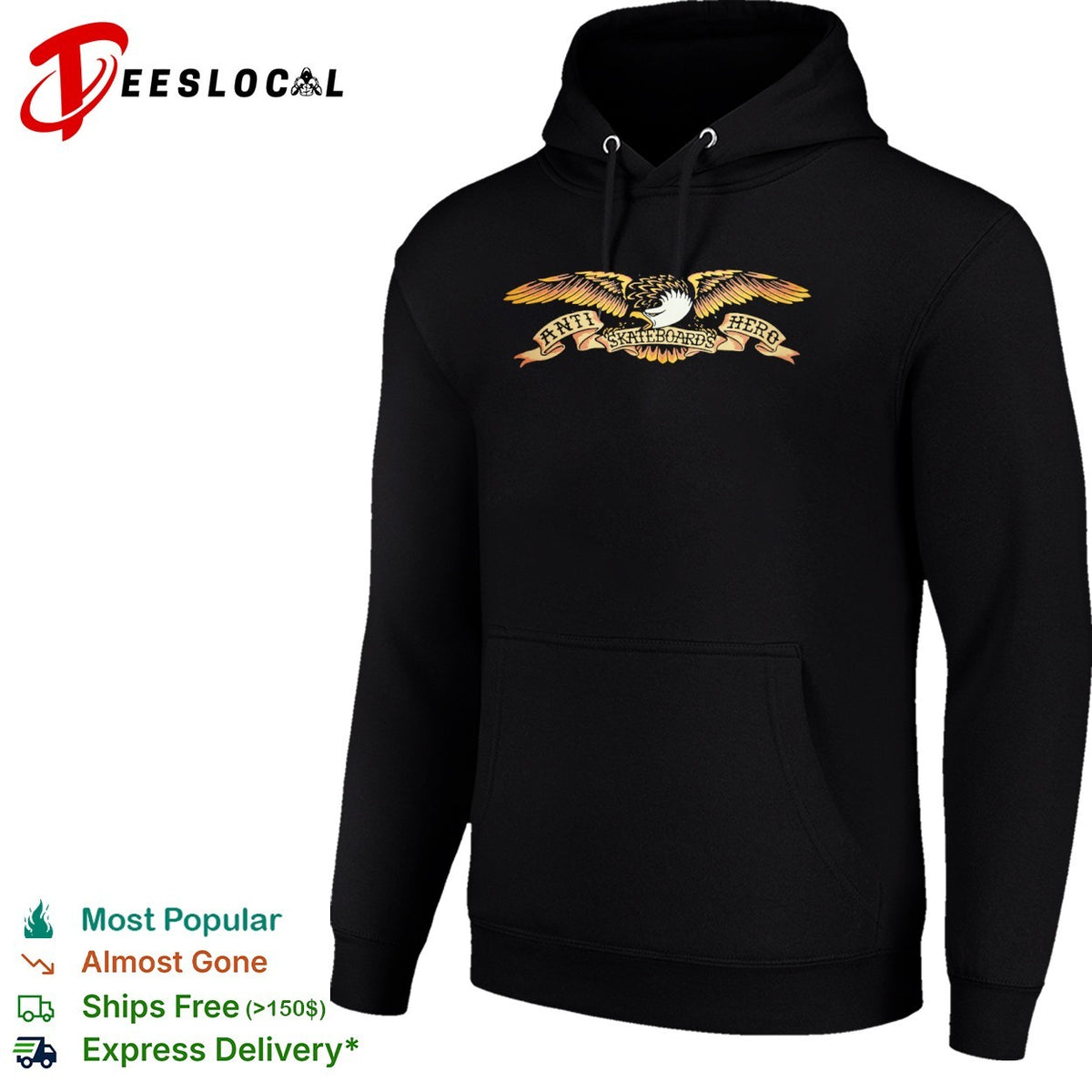 Anti Hero Skateboards Eagle Logo Anti Hero Skateboards shirt