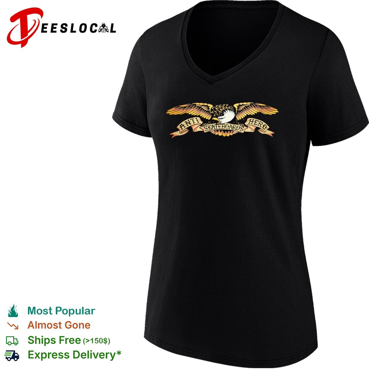 Anti Hero Skateboards Eagle Logo Anti Hero Skateboards shirt