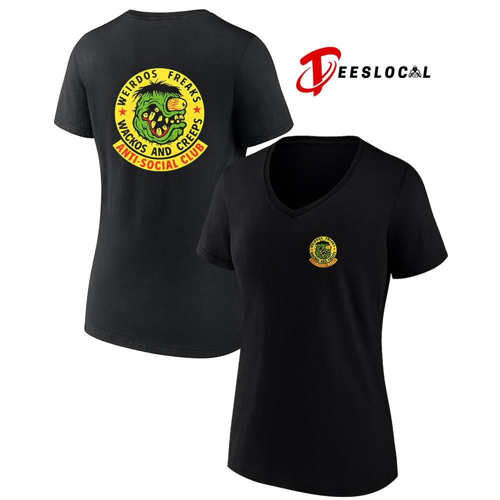 Anti Social Club weirdos freaks wackos and creeps shirt