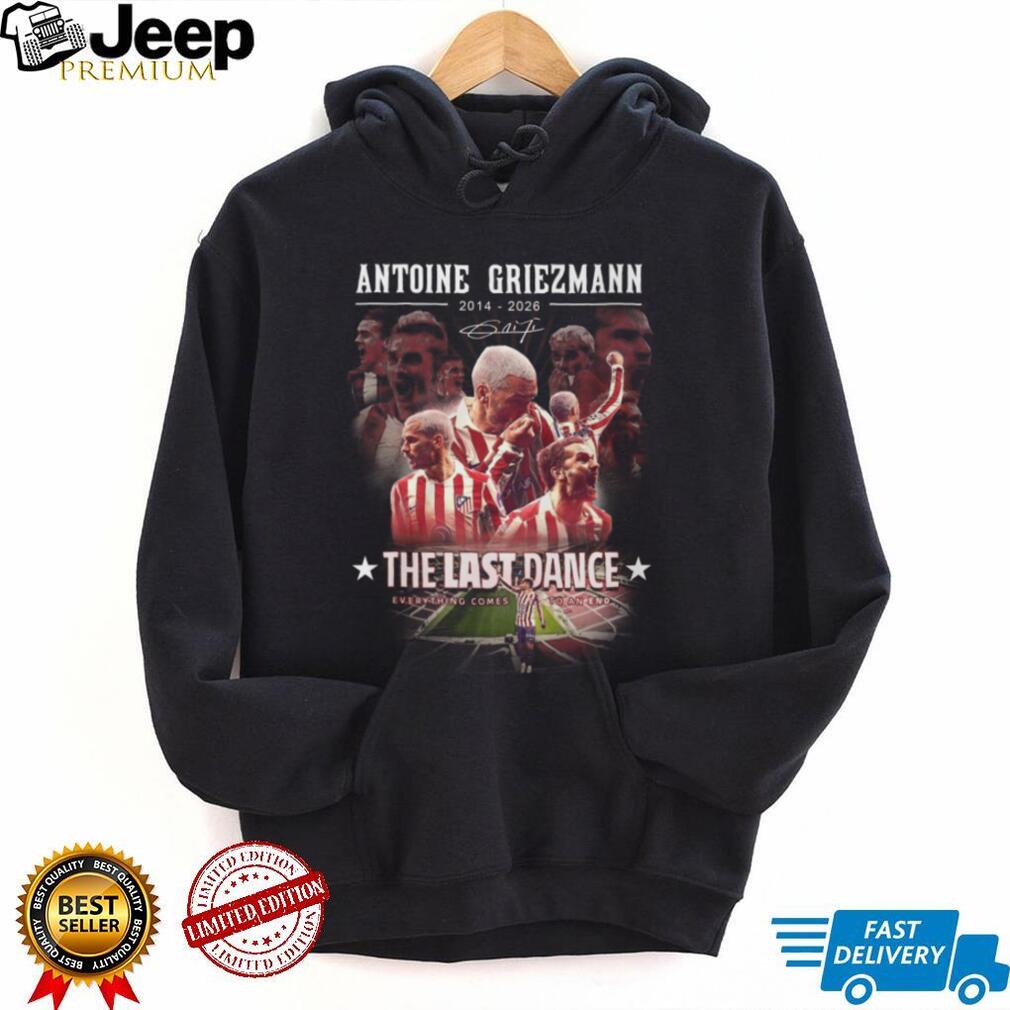 Antoine Griezmann The Last Dance Atletico Madrid Tribute T Shirt