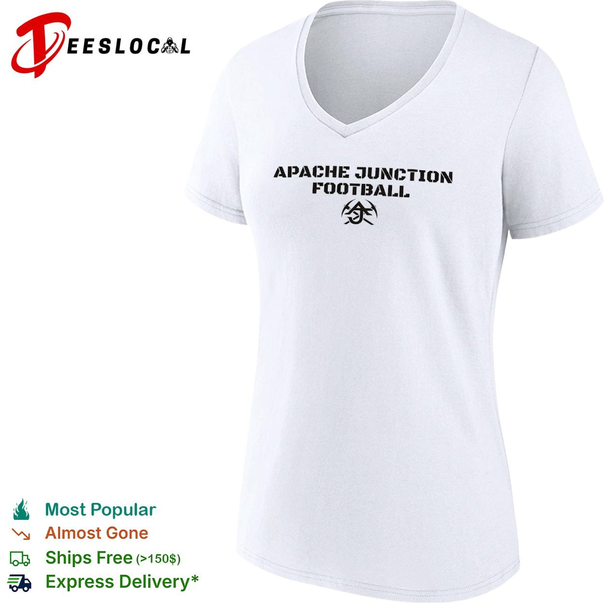 Apache Junction Football AJ Logo shirt