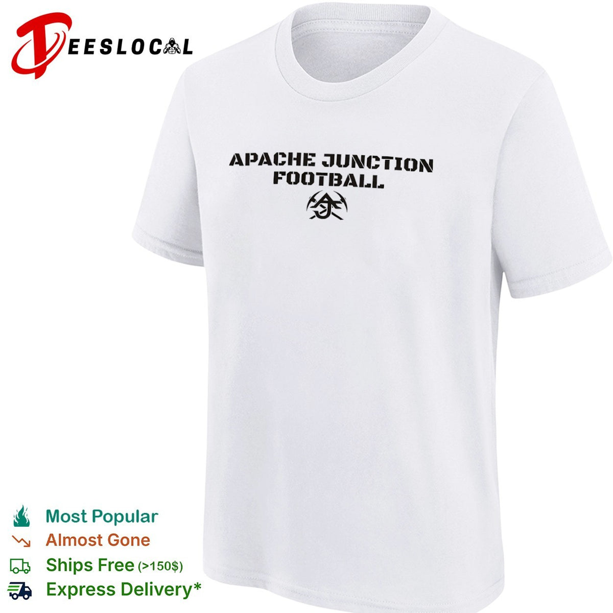 Apache Junction Football AJ Logo shirt
