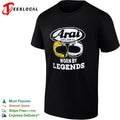 Arai Helmet Worn by Legends Motorsport Racing shirt