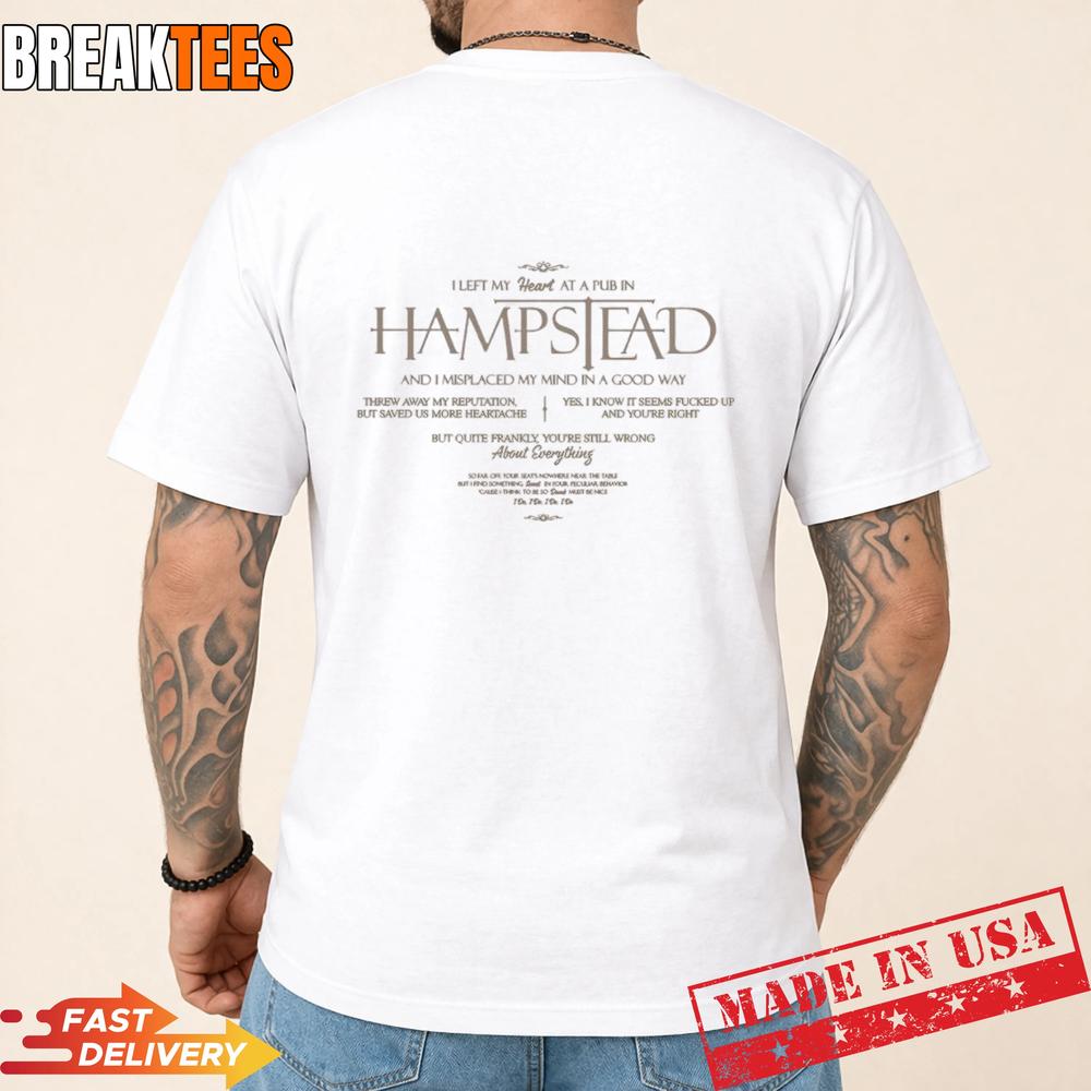 Ariana Grande Merch Hampstead Photo T-Shirt