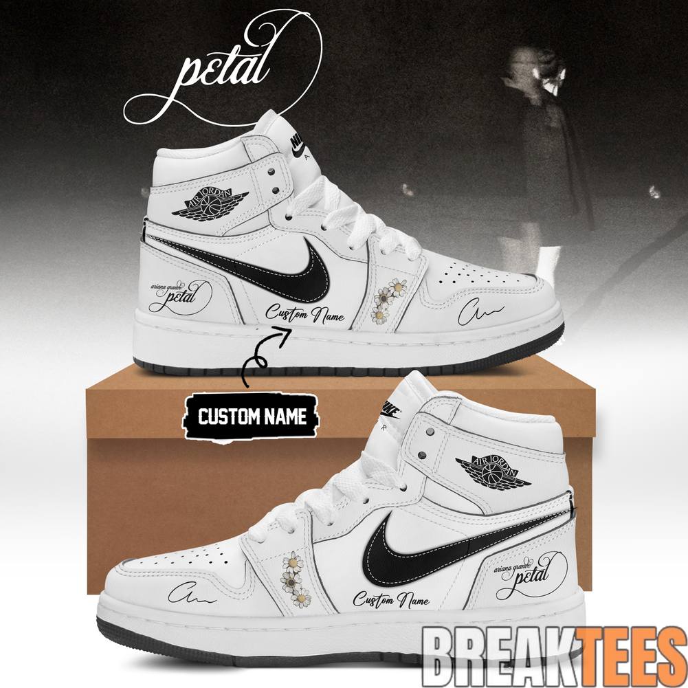 Ariana Grande Petal Album Custom AJ1 Shoes